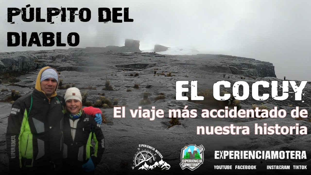 Púlpito del DIABLO, EL COCUY 🏔️ El viaje más accidentado de nuestra historia☠️  ExperienciaMotera#36