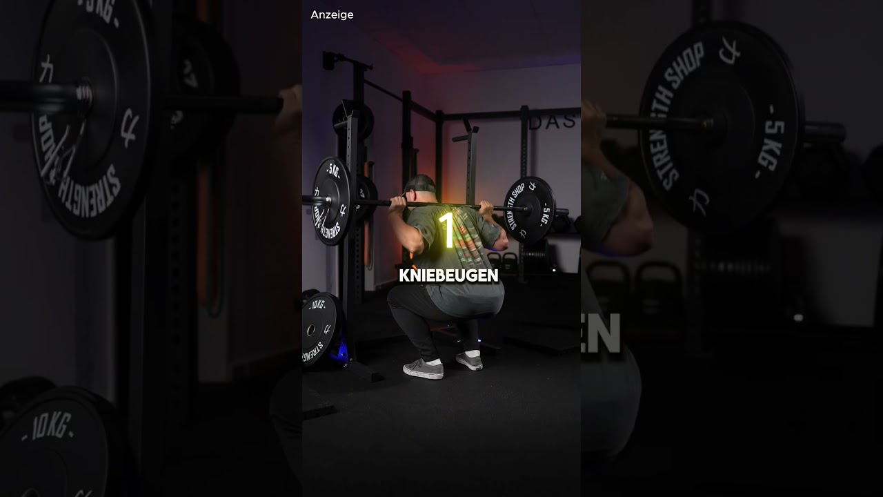 4 Langhantel-&Uuml;bungen f&uuml;r dein Beintraining zuhause