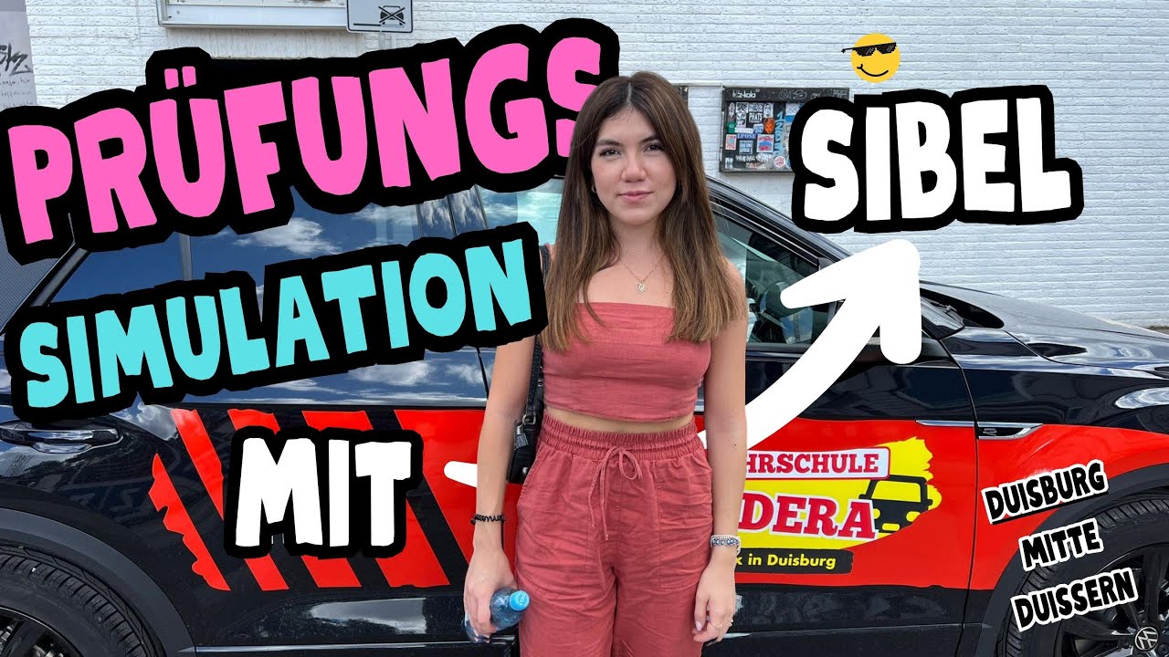 PRÜFUNG, Fahrprüfung, GEWINNSPIEL IVALITY Prüfungssimulation mit Sibel, Ab Stadtmitte!  #Fahrschule