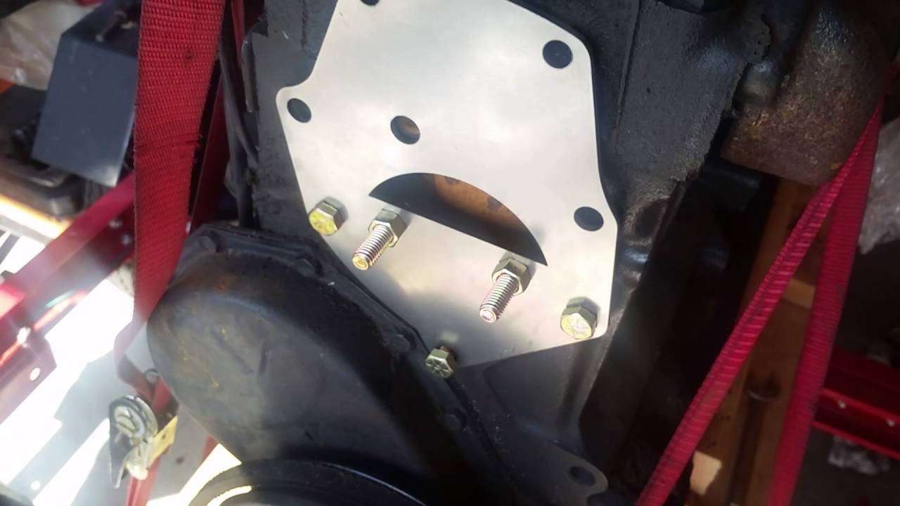'51 Belair new 235 water pump adapter