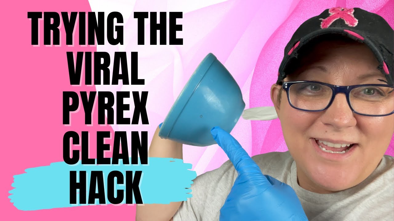 Trying a Viral Pyrex Cleaning Hack
