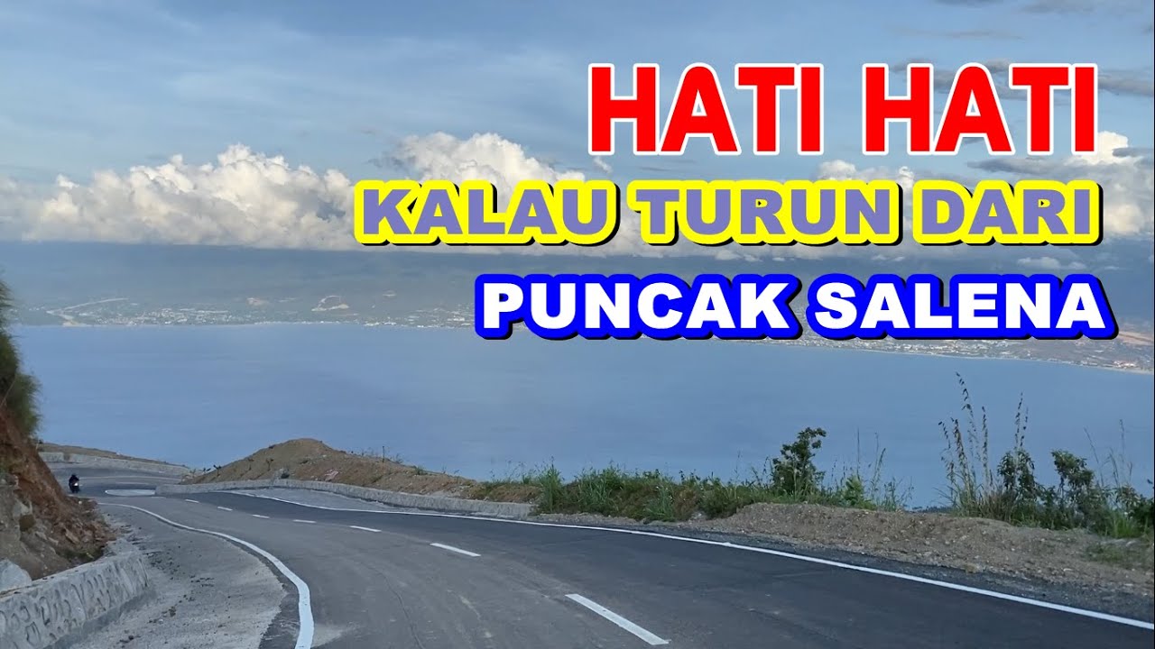 INILAH JALAN PUNCAK SALENA | DRONE PALU