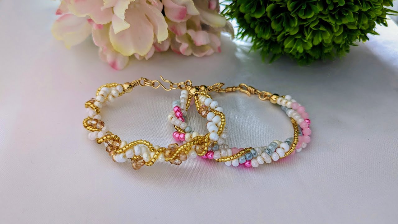 Pulseras en Técnica de Entorche