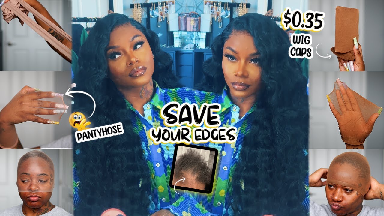 ✨NEW✨ BALD CAP METHOD🥹 These $0.35 Amazon Wig Caps Will Save Your Edges 👀  | Laurasia Andrea Wigs