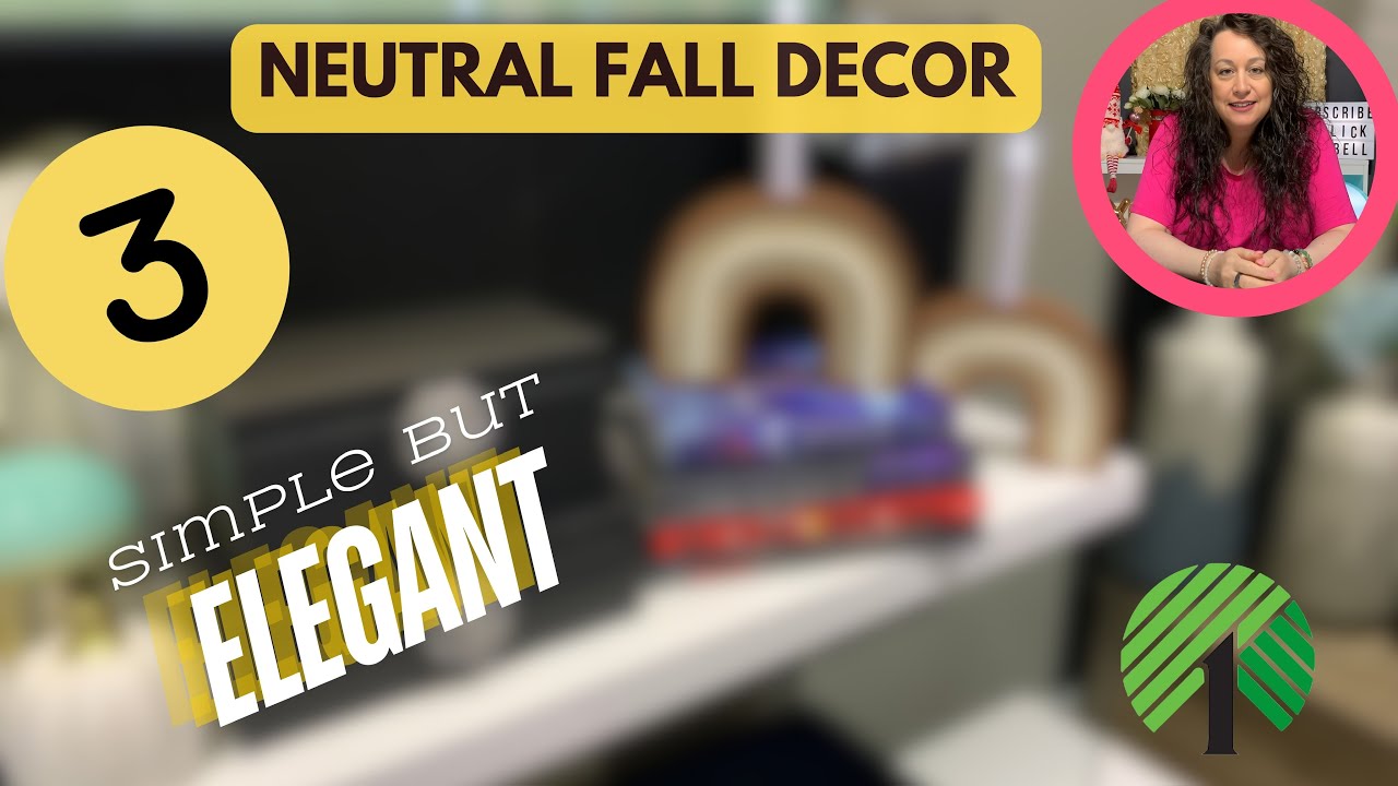Budget Friendly Fall Neutral Decor DIY’s So Simple But Yet Elegant