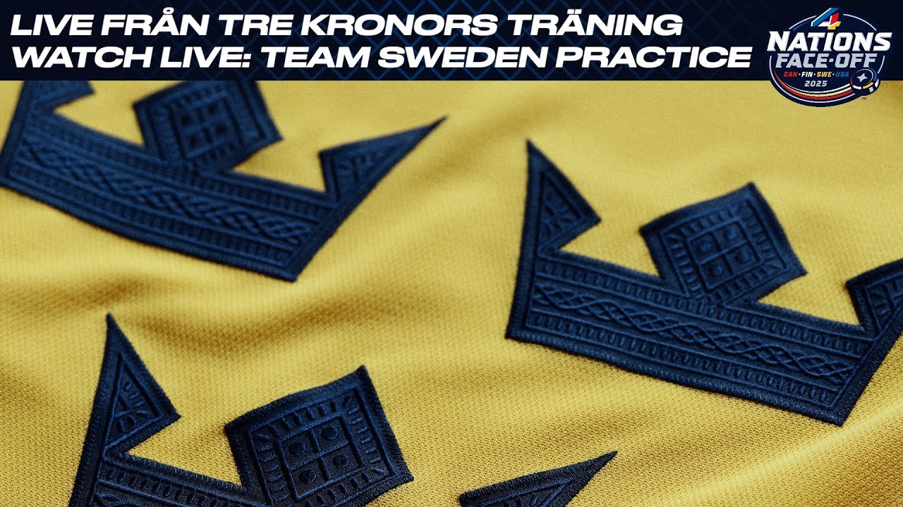 Live från bänken: Sverige tränar under 4 Nations | LIVE on the bench: Team Sweden 4 Nations practice