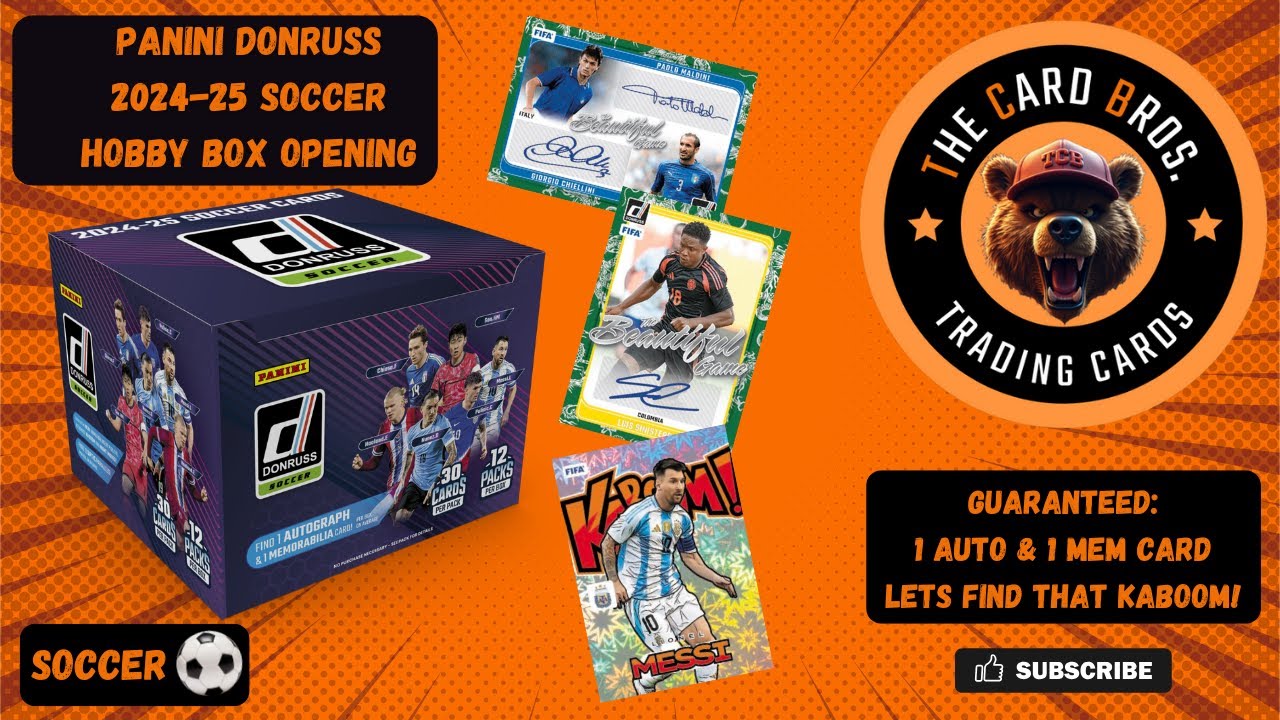 NEW -- Panini Donruss Soccer 24/25 - Kaboom Hunt