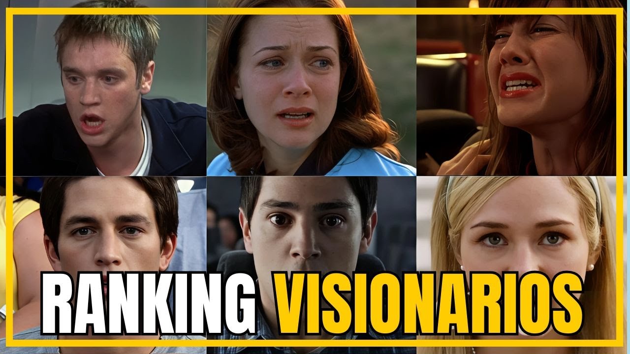 ☠️RANKING VISIONARIOS - DESTINO FINAL SAGA COMPLETA | de PEOR a MEJOR | ¿Quién es MEJOR?