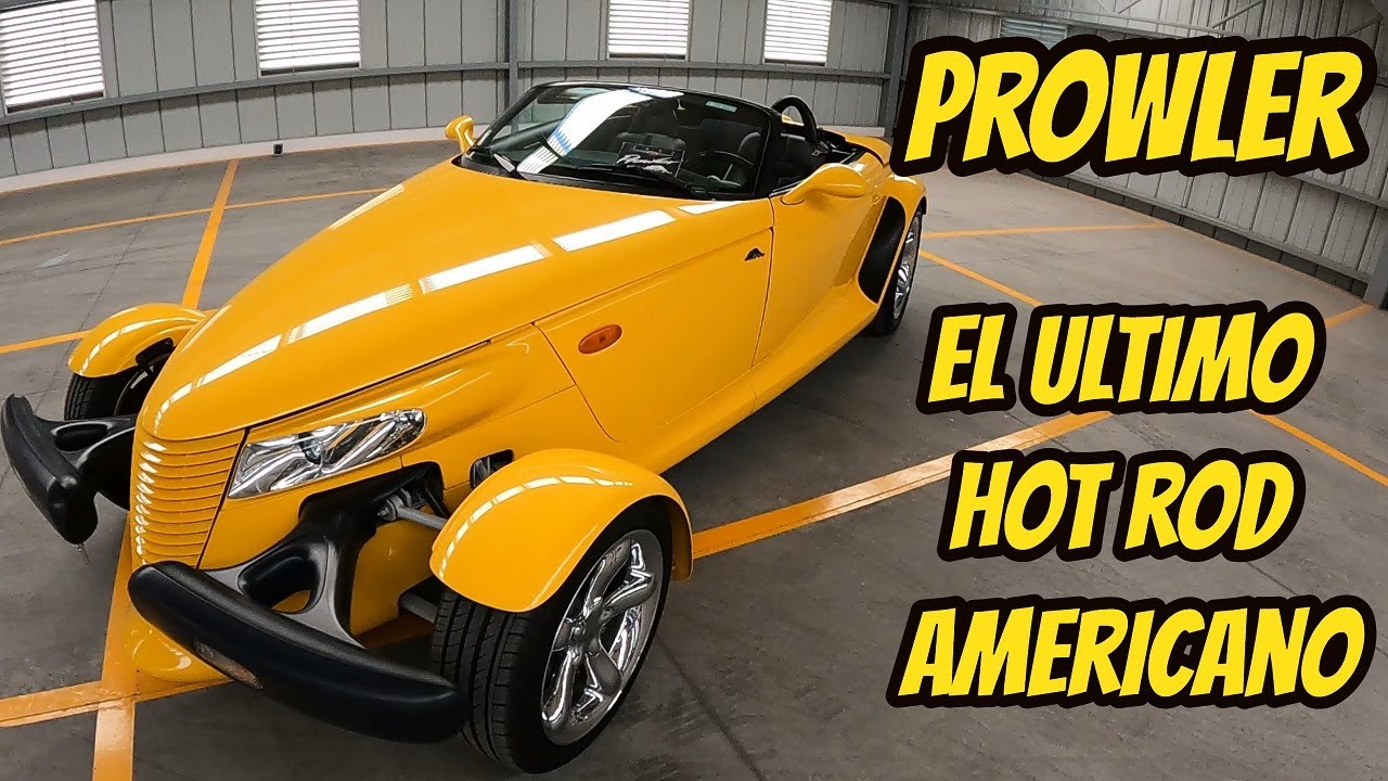 Prowler El Ultimo Hot Rod de Serie Roadster  mopar