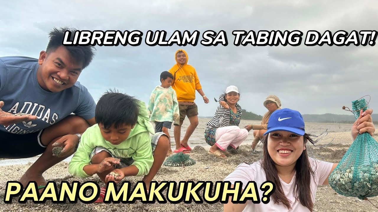 LIBRENG ULAM SA TABING DAGAT TARA MANGUHA TAYO! 