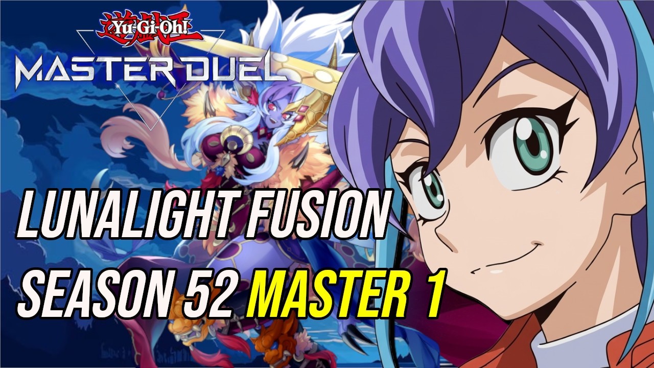 Lunalight Fusion Season 52 II Master 1 | Yu-Gi-Oh! Master Duel