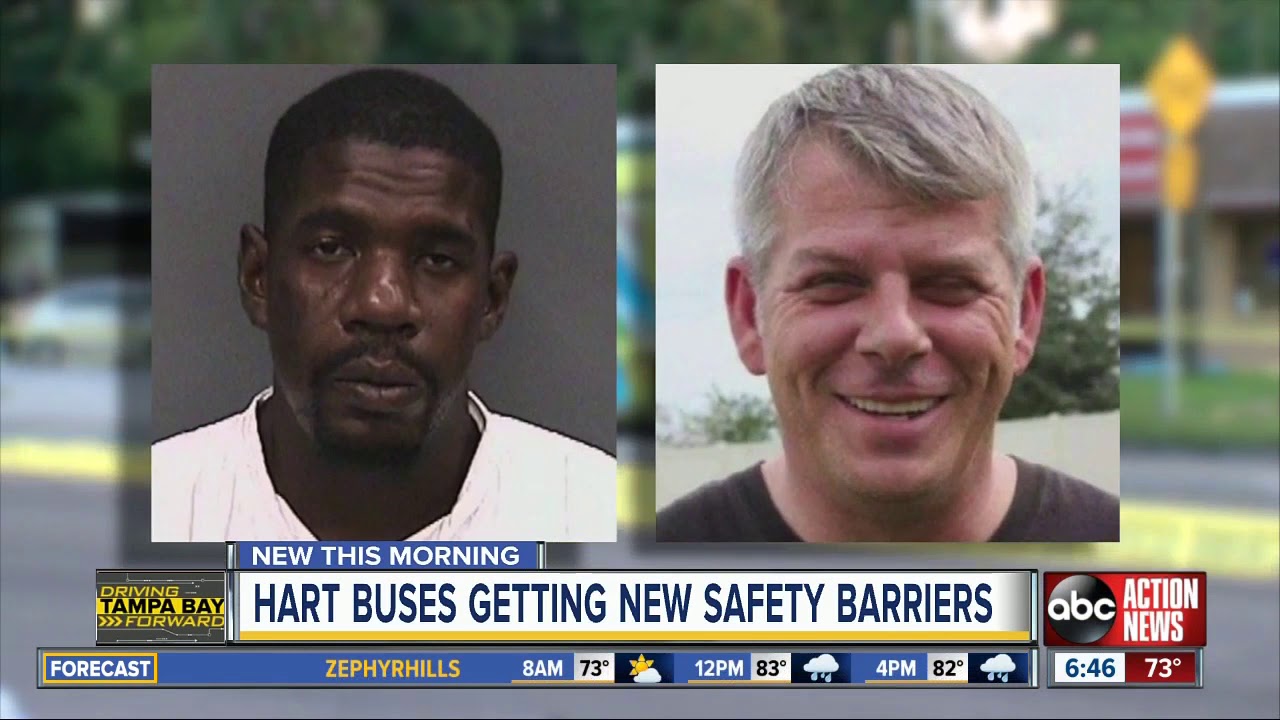 HART reveals first look at new safety barriers designed to protect drivers from assaults