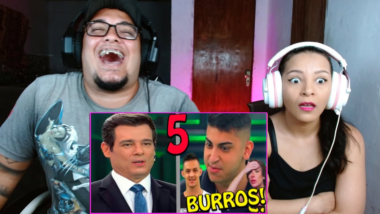 REAGINDO As Pessoas mais Burras do Planeta. As Maiores Burrices ditas na TV  @FaladeTudo