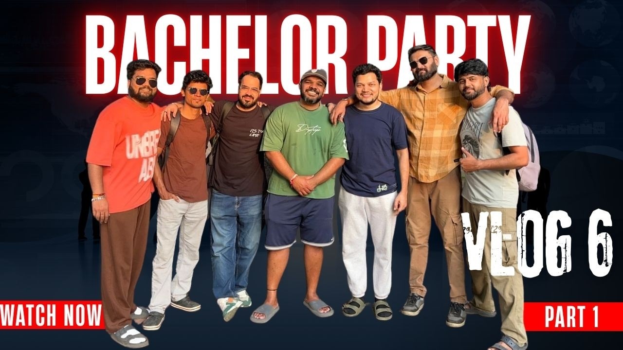 BACHELOR PARTY MADNESS 😎 | KARJAT FARM HOUSE | THE BOYS TRIP | VLOG 6 | PART-1 #vlog