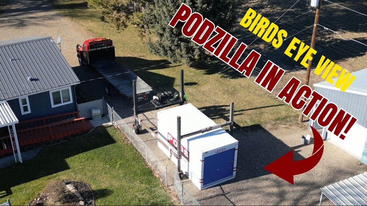 A Day in the Life of A PODS Delivery Driver! Things you DON'T see!😮