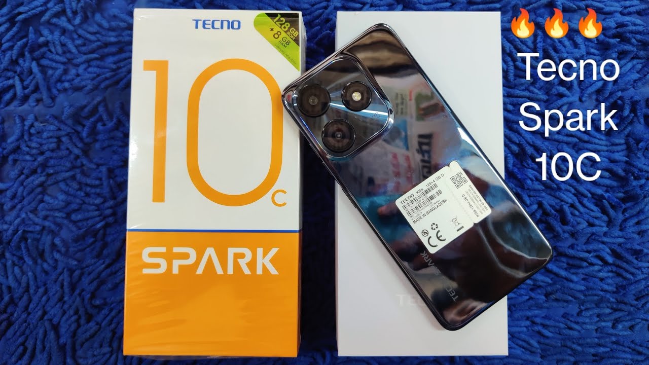 Tecno Spark 10C Unboxing Video🔥