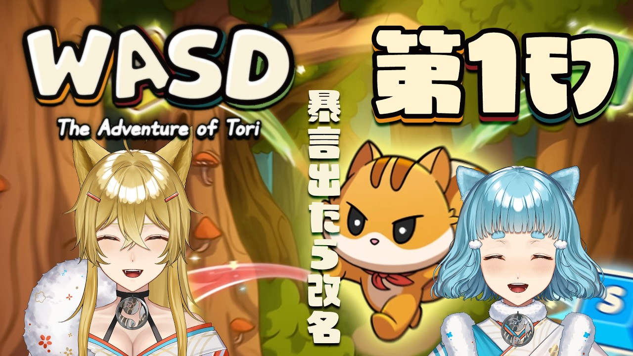 【WASD The Adventure of Tori】第1ﾓﾌ・暴言吐いたら即名前変更！！