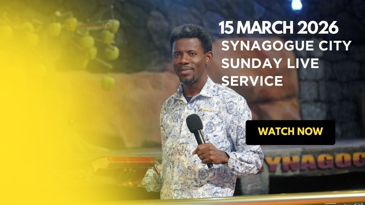 SYNAGOGUE CITY SUNDAY LIVE SERVICE {15 MARCH 2026}
