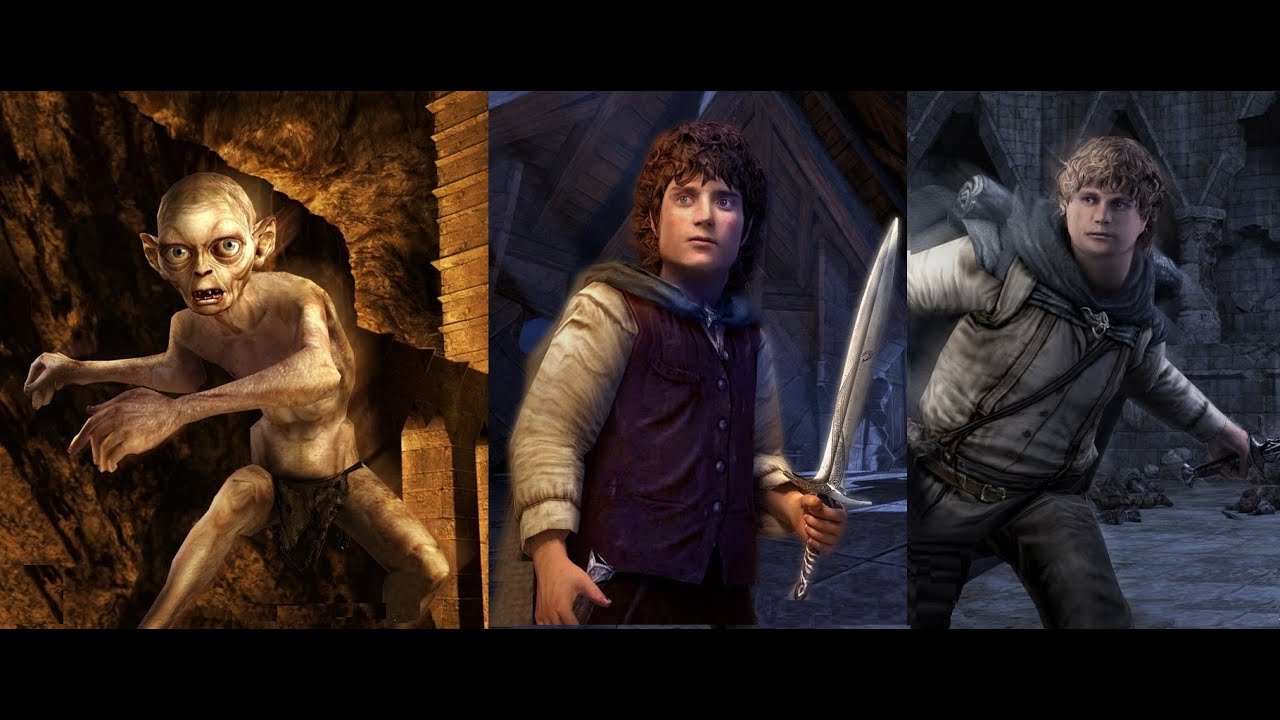 LOTR ROTK - FRODO GAMEPLAY LVL.20 - ESCAPING FROM FARAMIR