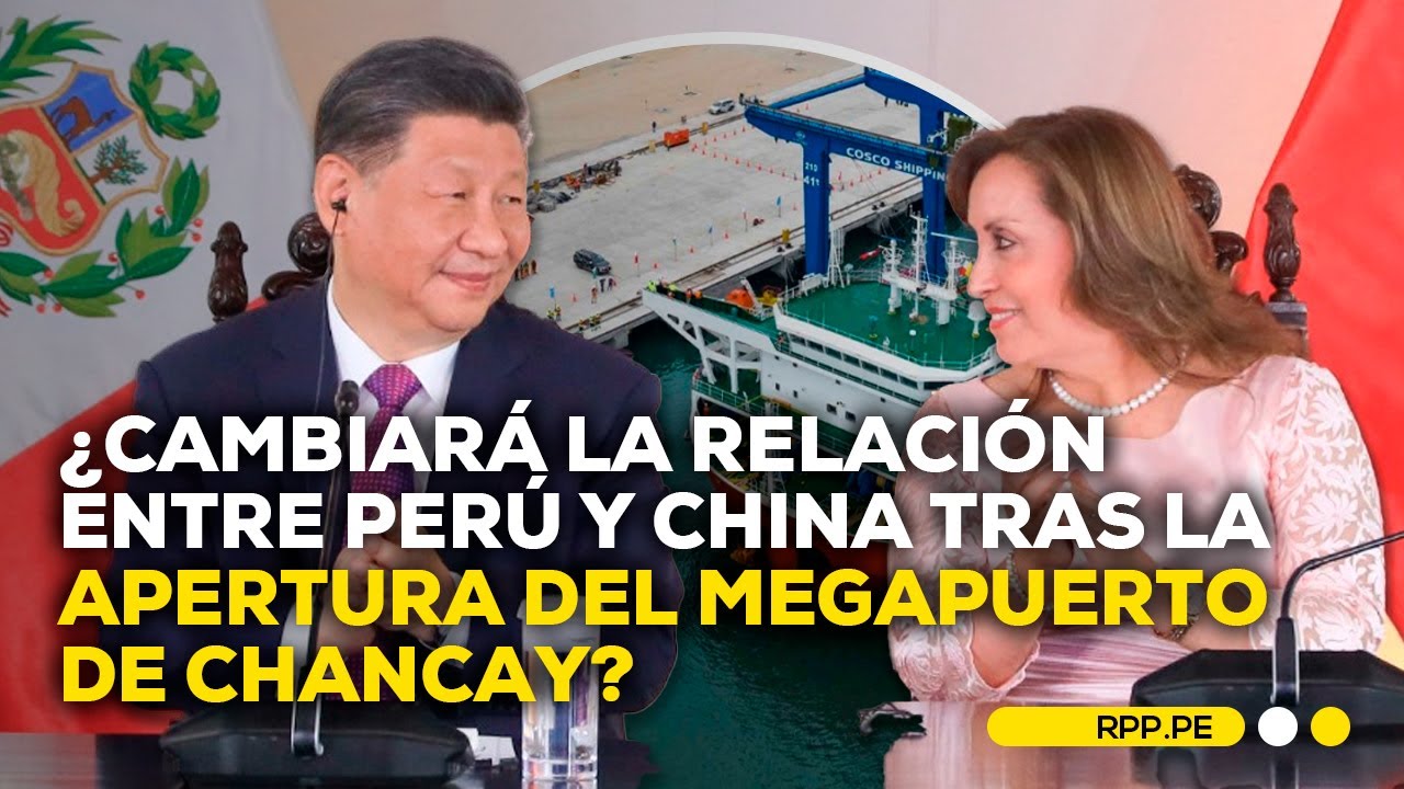 Relación entre Perú y China tras la apertura del Megapuerto de Chancay #ADNRPP | ENTREVISTA