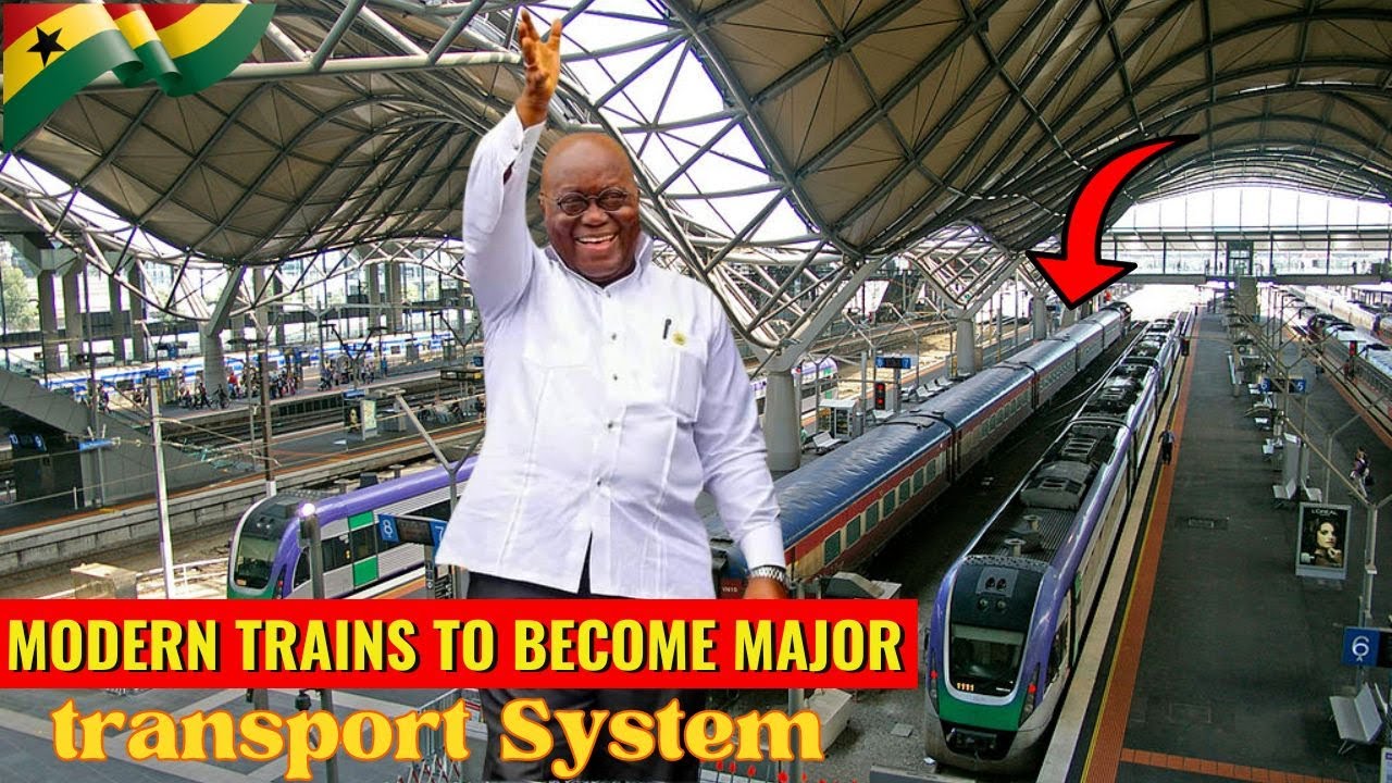 Ghana set to top Africa with this new modern train system.