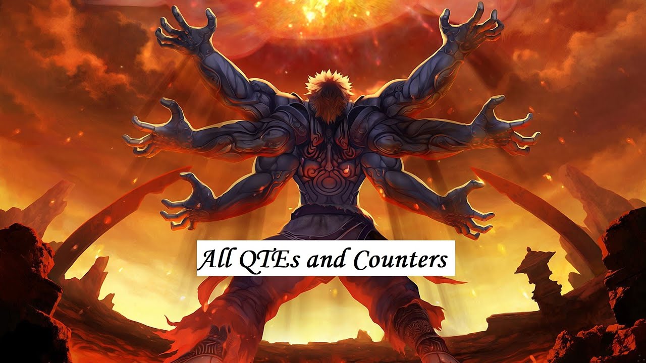 Asura's Wrath: All QTEs and Counter