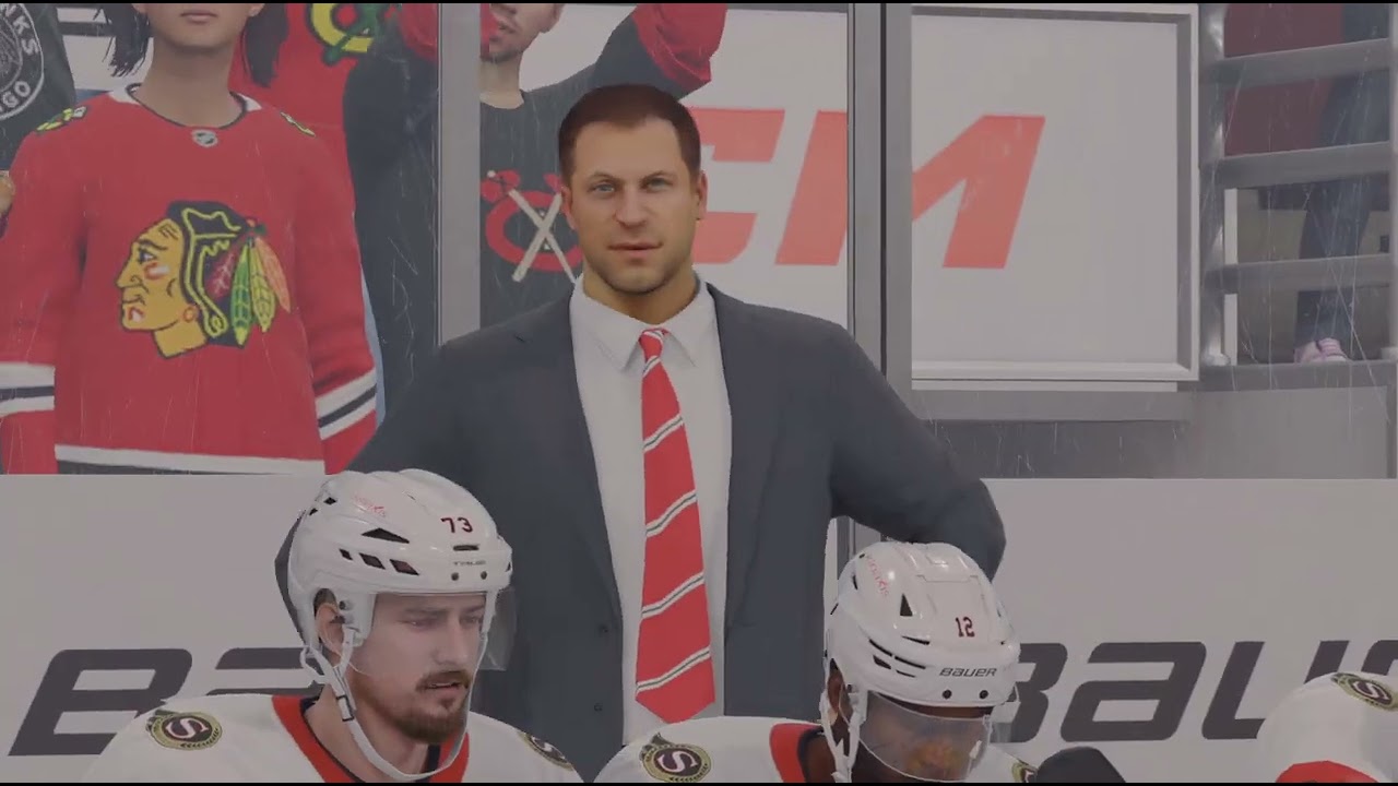 NHL 25 PS5 | Stanley Cup Finals 2044-45 Game 4 Senators at Blackhawks | Be A Pro Gameplay