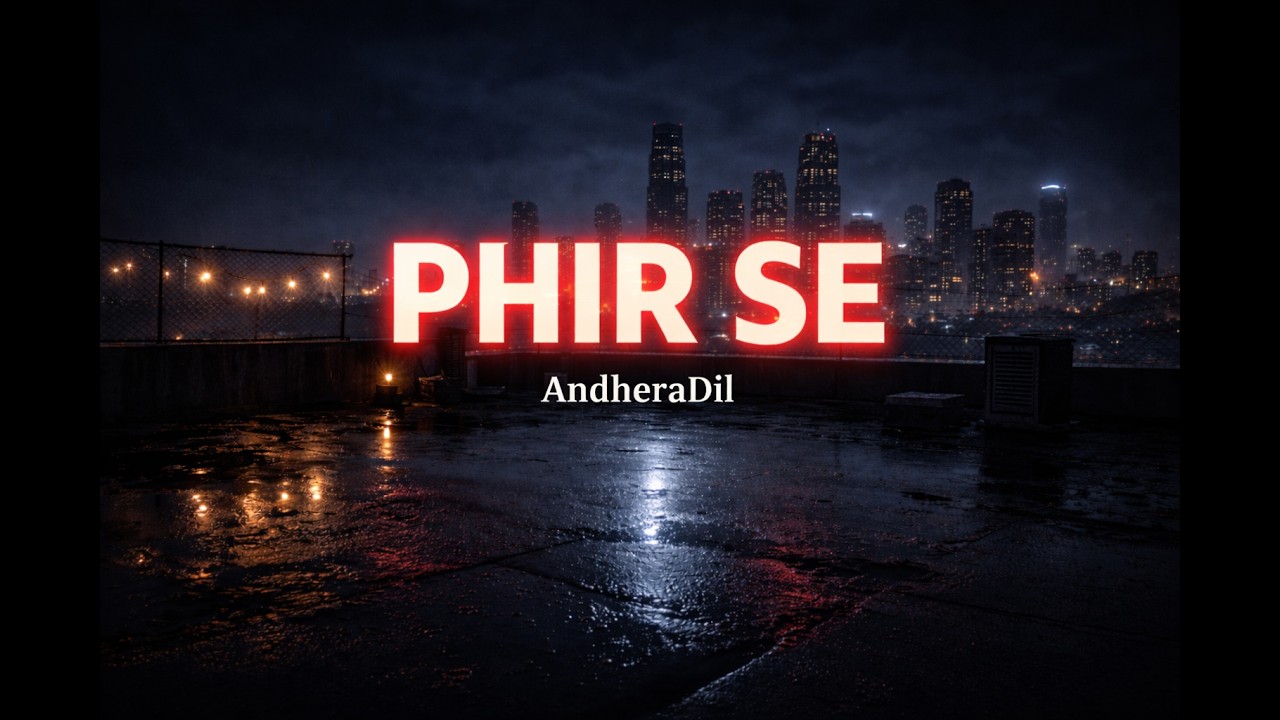 Phir Se – Dark Hindi Heartbreak Song | AndheraDil