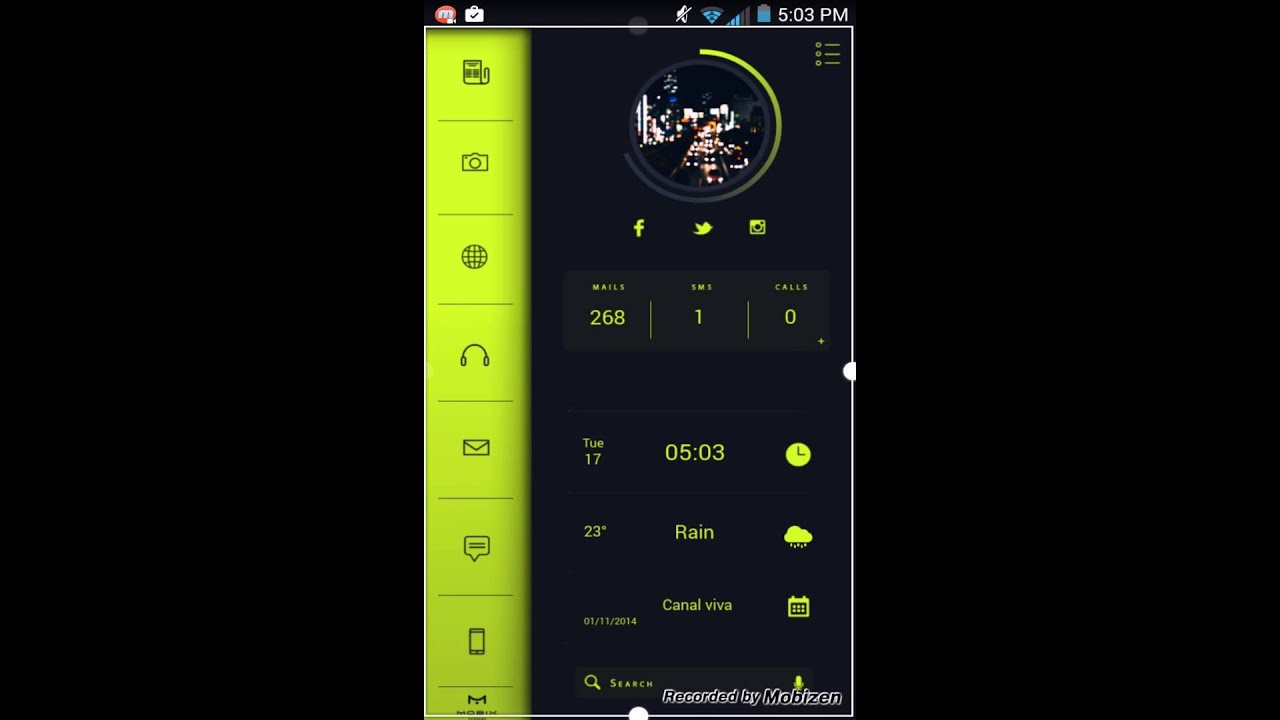 Radioactive Theme UCCW SKIN Tutorial