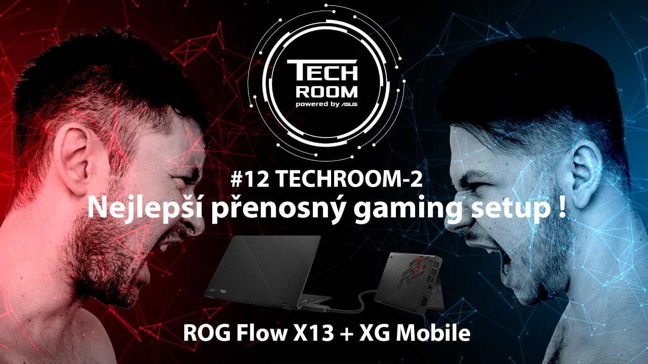 #12 TECHROOM-2 | Nejlepší přenosný gaming setup ! ROG Flow X13 + XG Mobile