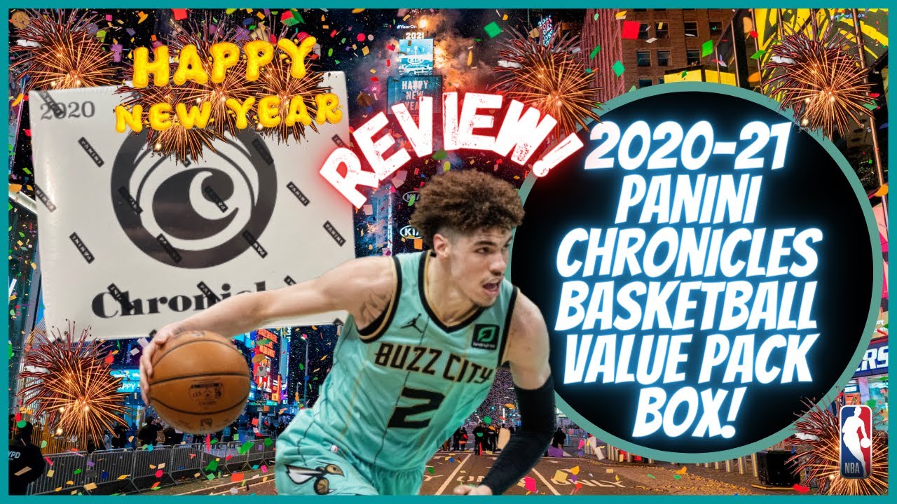 2020-21 Panini Chronicles Basketball Value Pack Box Review! (Happy New Year!)