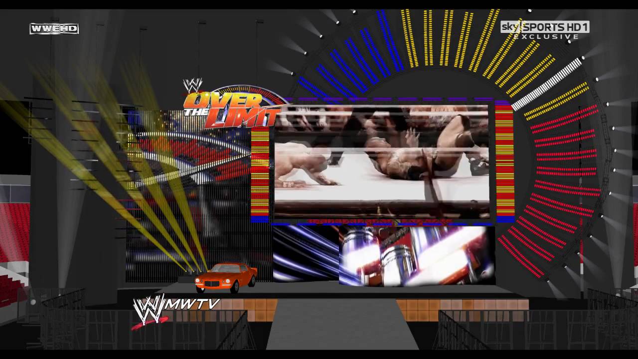 WWE Over The Limit 2010 HD Stage w/ Intro