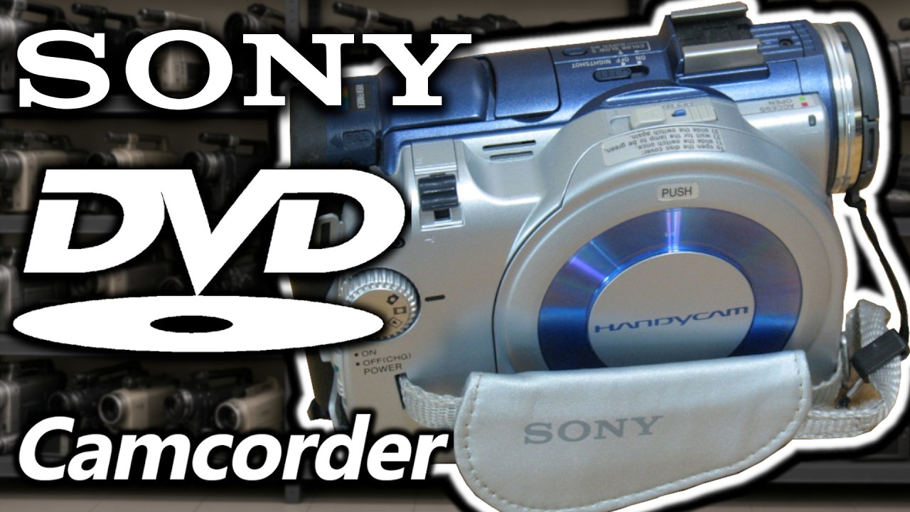 A Camcorder that records DVDs! Sony DCR-DVD300 NTSC Mini-DVD Camcorder