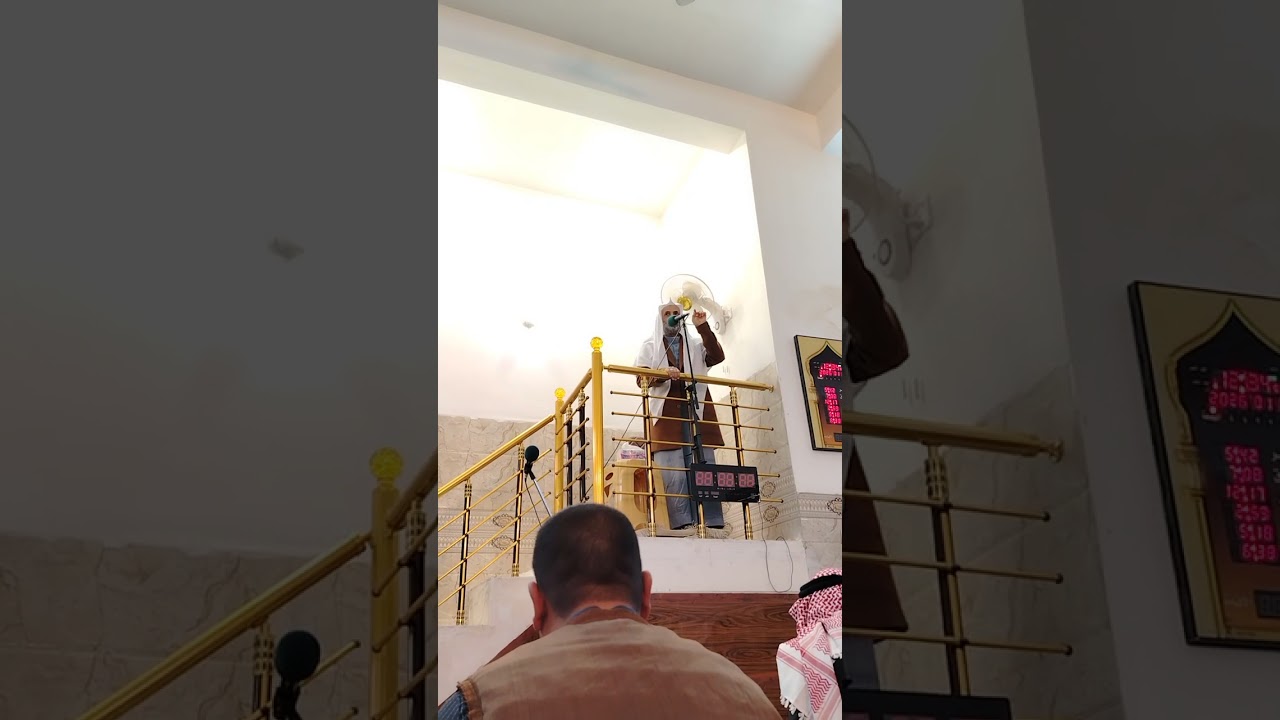 خطبة الجمعة في ٢٠ / رجب / ١٤٤٧ في ٩ / ١ / ٢٠٢٦ في جامع النور في الگرمة عن علي بن أبي طالب  .