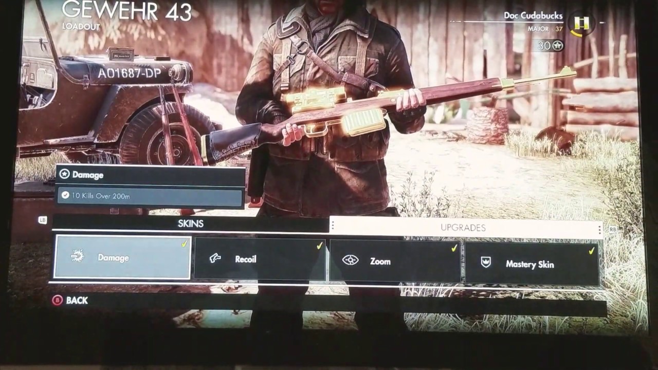 Освоение оружия в Sniper Elite 4: Удары по почкам и многое другое