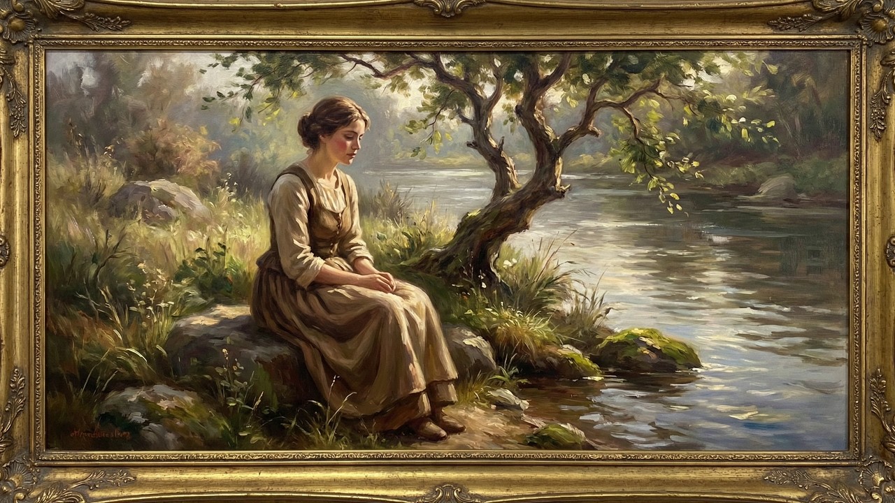 A Moment of Peace by the Water – Timeless Landscape Art  8-Hour 4K TV Wallpaper