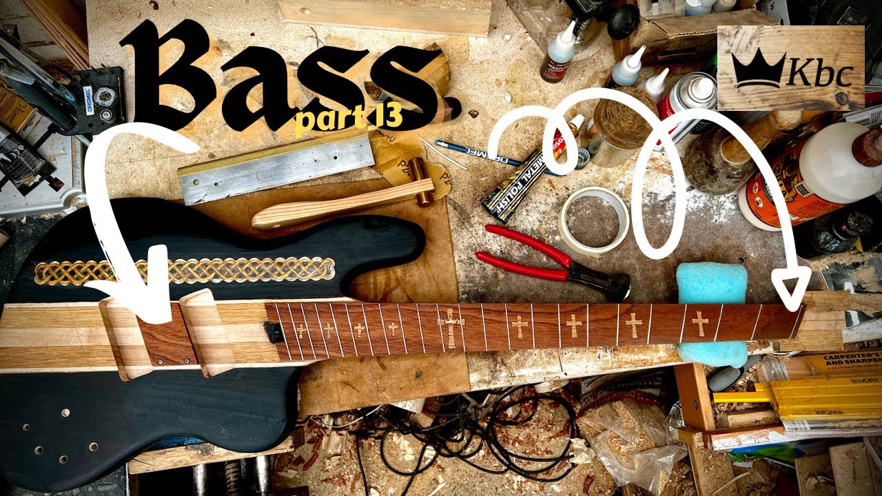 Bass Ramps and Zero frets  |  Bass guitar build part 13