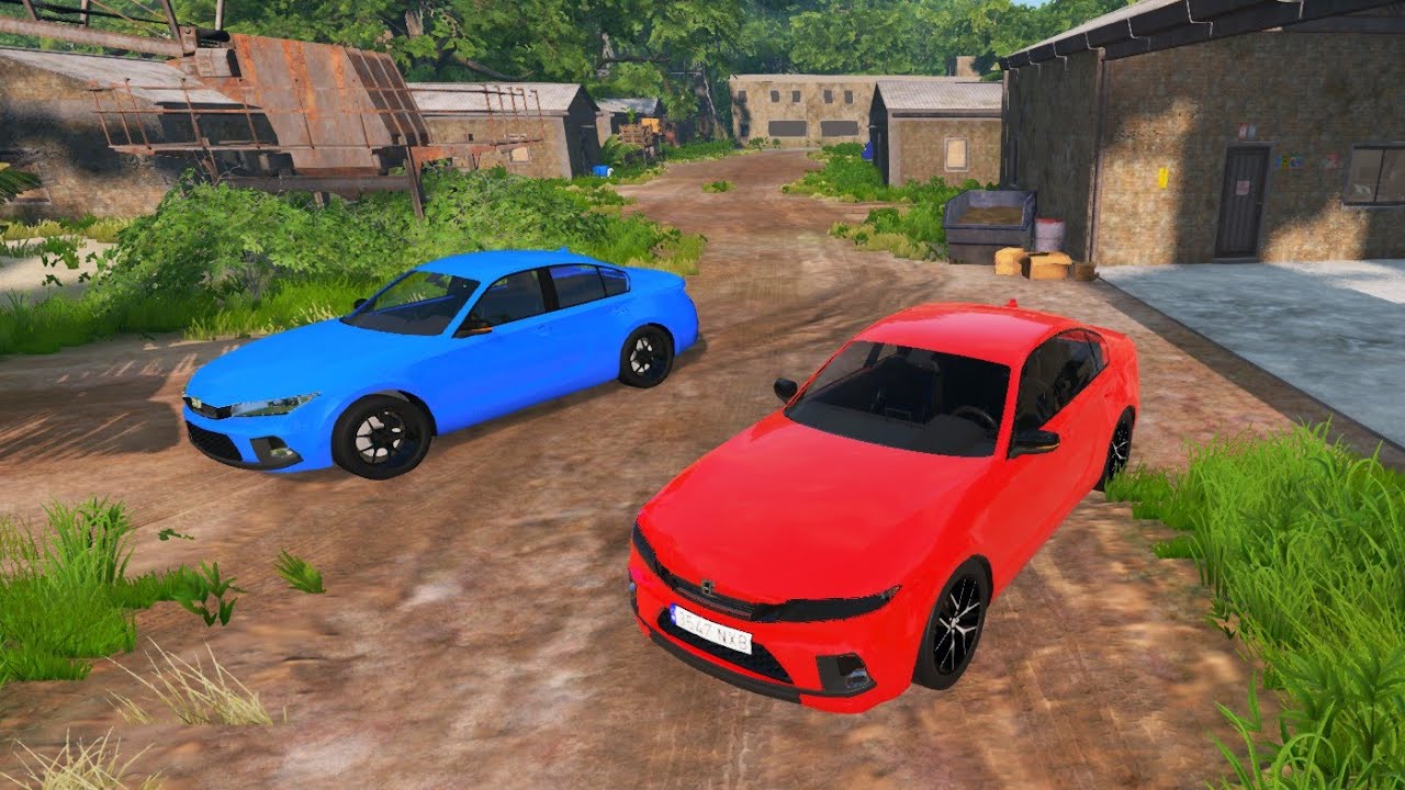 COMPREI DOIS HONDA CIVIC 0KM NO FERRO VELHO BEAMNG DRIVE