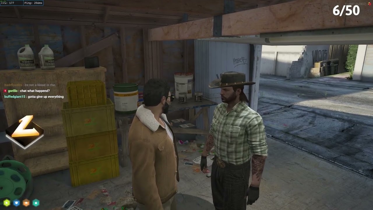 Счастливый Бенджи пытается завербовать очень унылого Данди | Nopixel GTARP