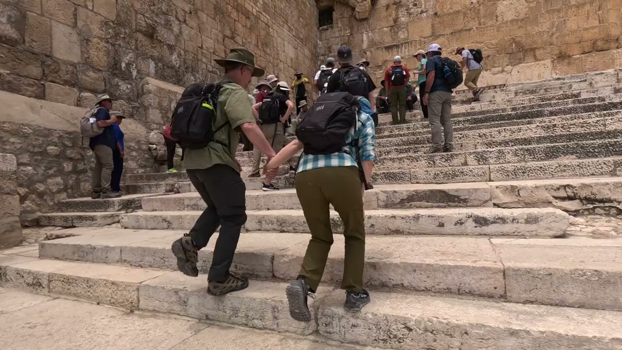 THE SOUTHERN STEPS OF THE TEMPLE MOUNT BIBLE | BOOK OF ACTS | EARLY CHURCH #jerusalem #israel