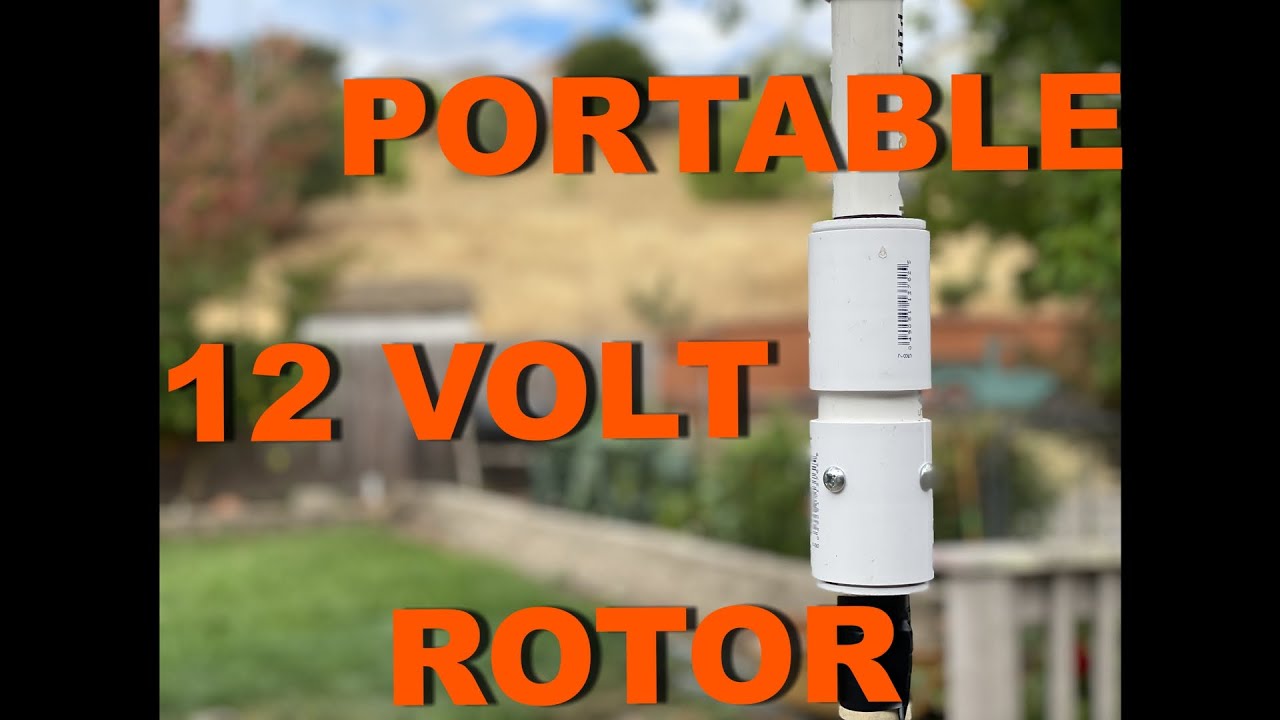 How to make the best and cheapest 12 volt rotor for use with small beam antennas!