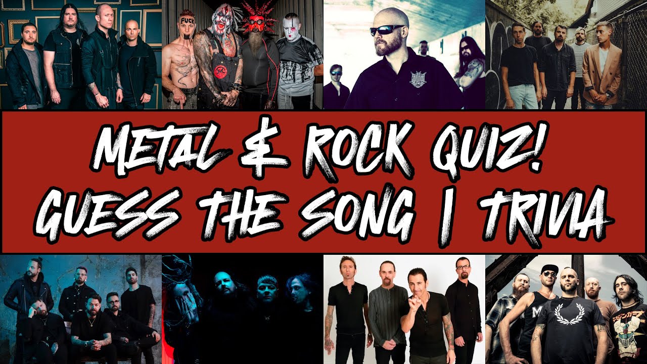 Test Your Metal & Rock Knowledge Now! Quiz #20