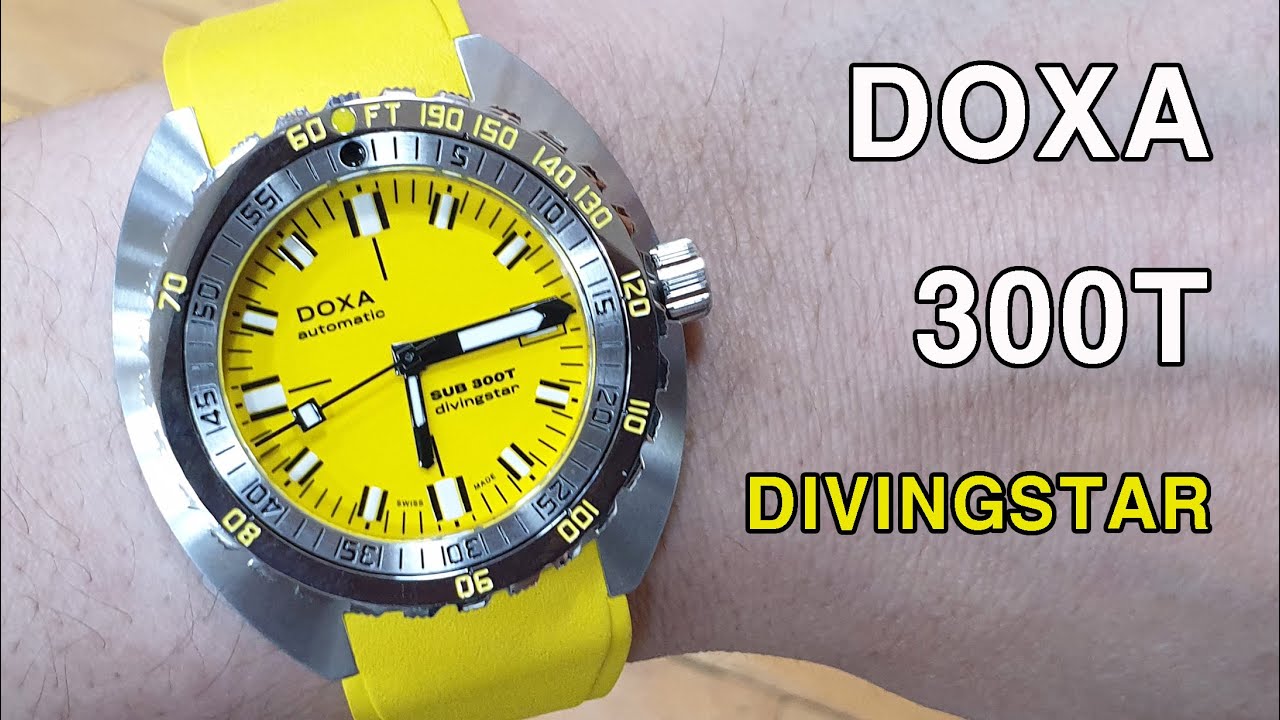 doxa 300t divingstar (yellow)