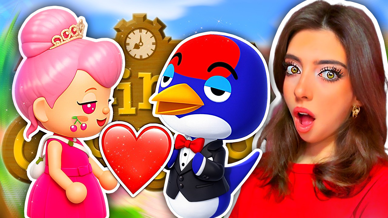 MA SAINT VALENTIN dans ANIMAL CROSSING ! 🌹