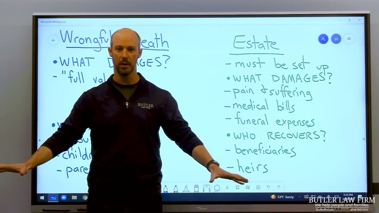LAWYER: Wrongful Death and Estate Claims Explained