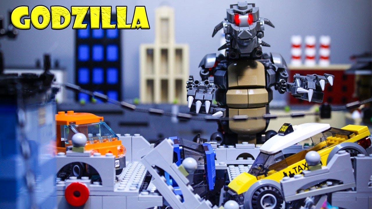 LEGO GODZILLA stop motion