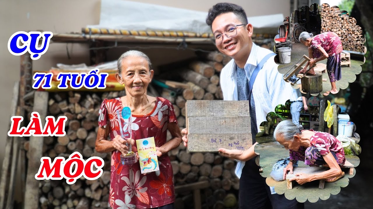 Cụ bà 71 tuổi đam mê làm mộc, làm hồ - ĐỘC LẠ BÌNH DƯƠNG
