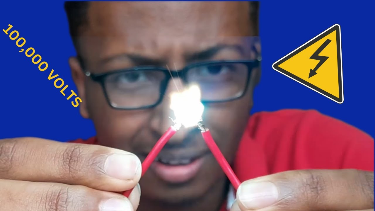 Testing My 100,000 VOLTS On Stuffs...