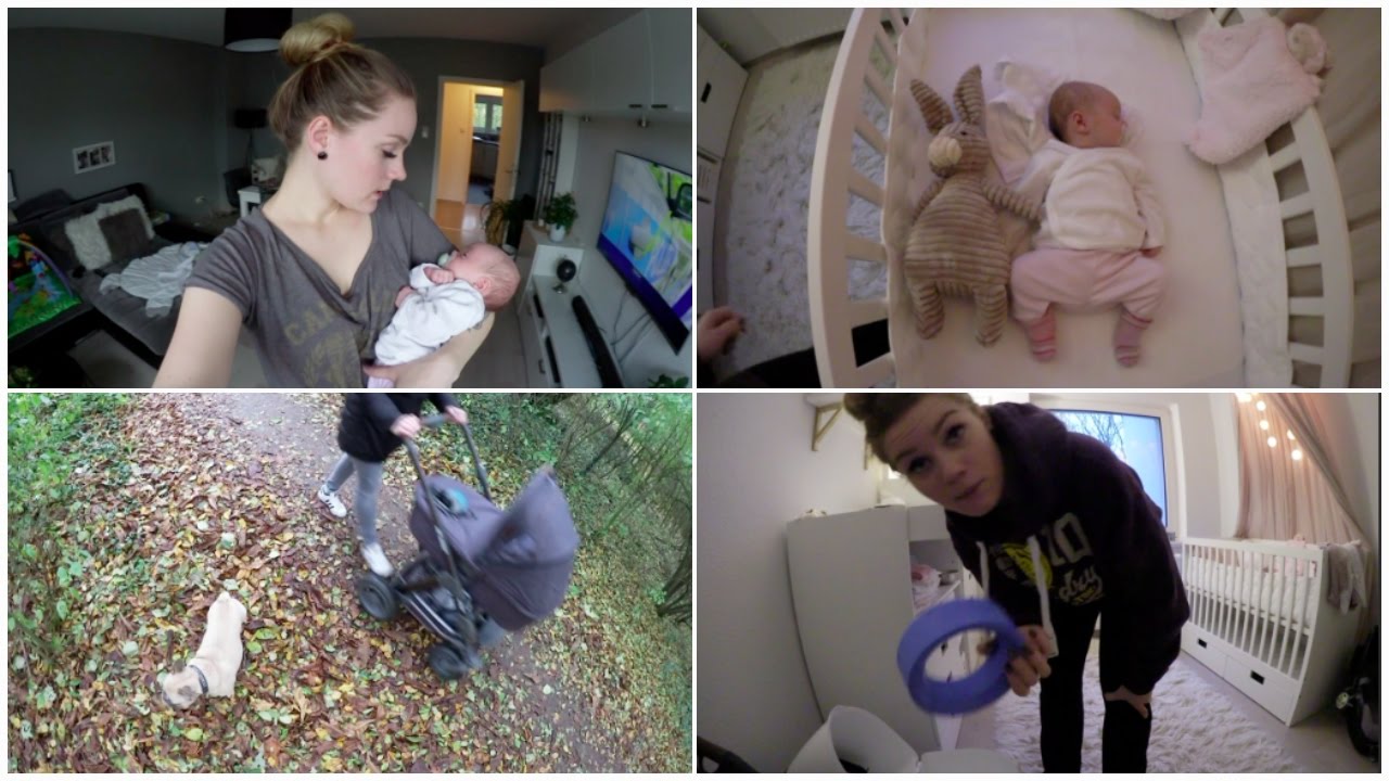 FAMILY VLOG│Mama Alltag, alleine mit Baby, Herbst Spaziergang