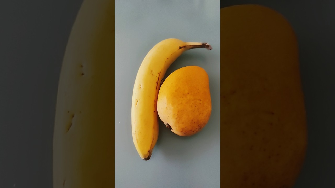 BANANA 🍌 AND MANGO 🥭#shorts #viral #trending #mybloopers #ofwhongkong